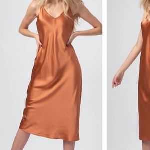 L'agence "jodie slip" dress